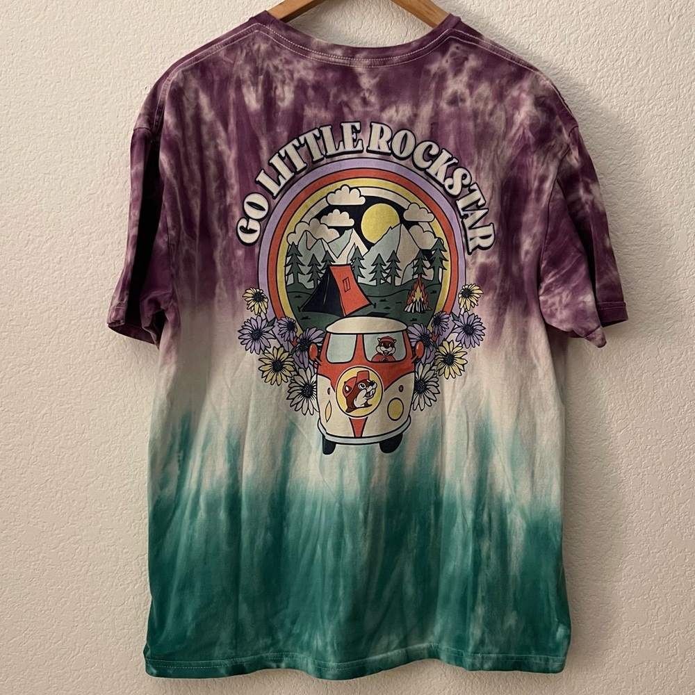 Women’s Buc-ee’s Tie-Dye Go Little Rockstar T-Shirt